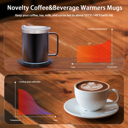 Smart Self-Heating Travel Mug