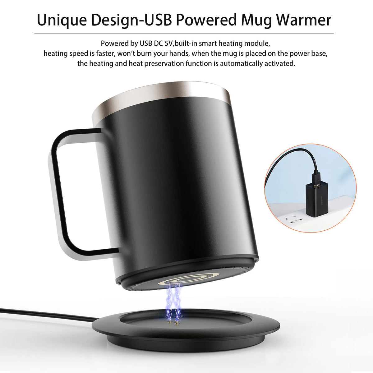Smart Self-Heating Travel Mug