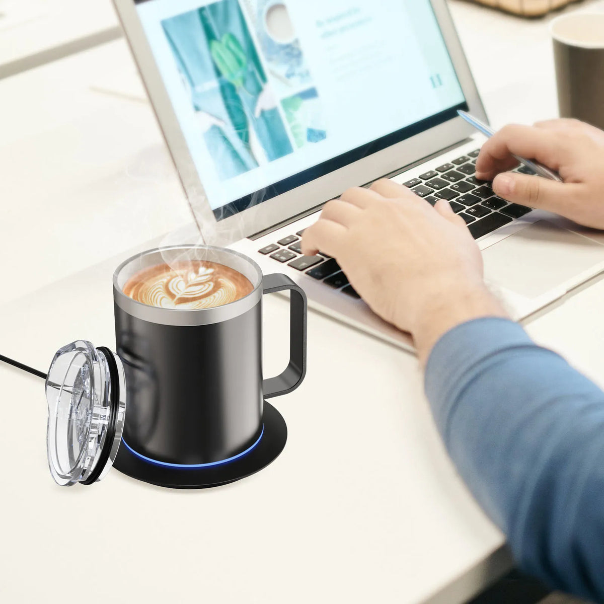 Smart Self-Heating Travel Mug