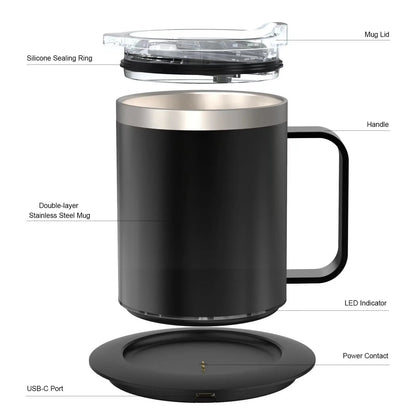 Smart Self-Heating Travel Mug